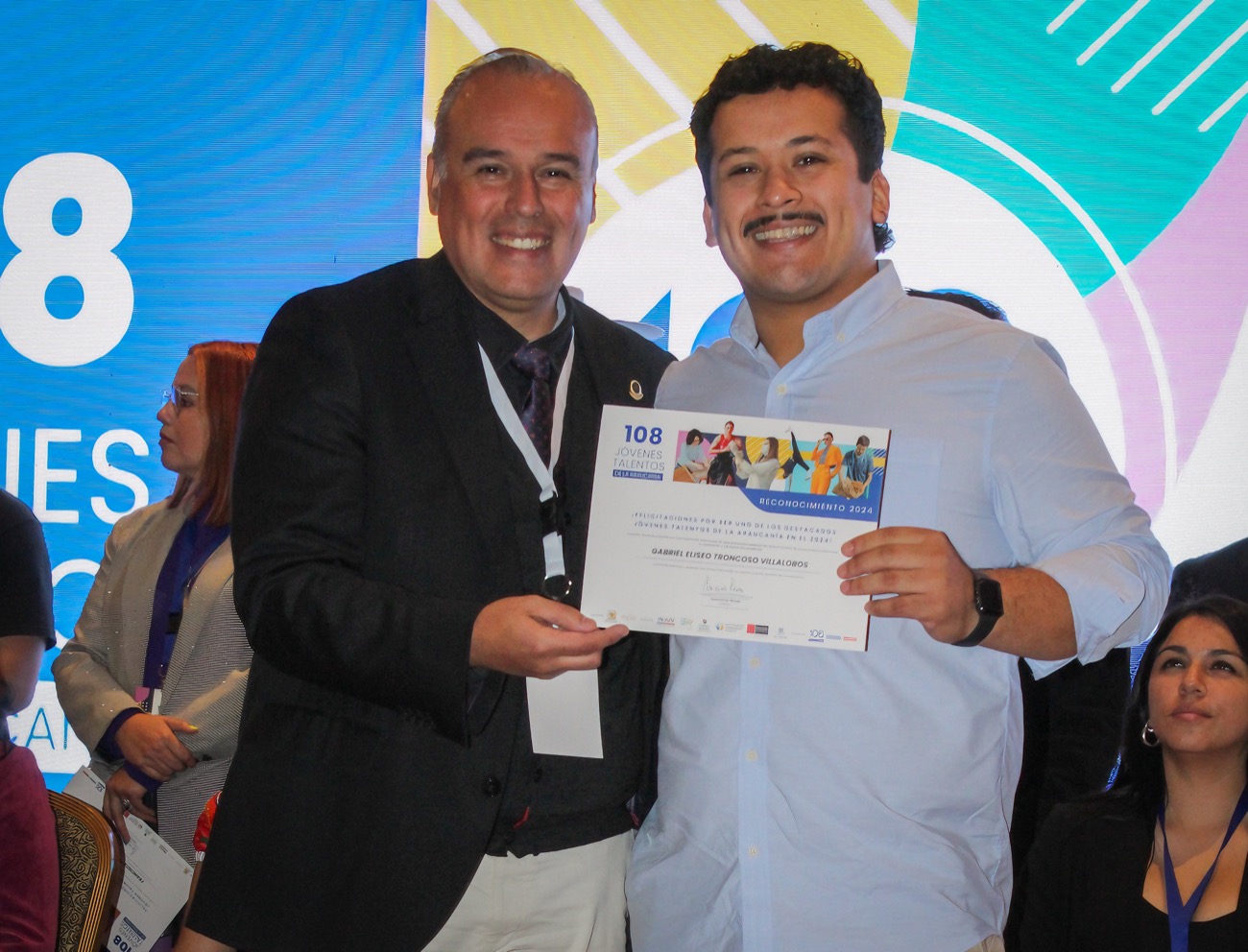Gabriel Troncoso entre los 108 Jóvenes Talentos de La Araucanía 2024